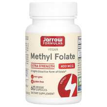 Methyl Folate 400 мкг 60 Vcaps (Jarrow)