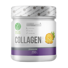 Collagen + Hyaluronic acid + Vit C 200 г - ананас (Nature Foods)