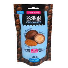 Драже Chikalab Protein Chocolate 120 г - миндаль в шоколаде