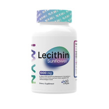 Lecithin Sunflower 1000 мг 60 мягких капс (NAWI)