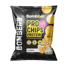 Чипсы BOMBBAR Protein Chips 50 г - четыре сыра
