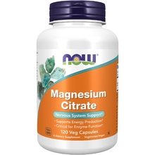 Magnesium Citrate 400 мг 120 мягких капс (NOW)