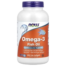 Omega-3 1000 мг 200 капс (NOW)
