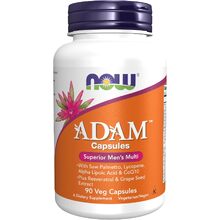 ADAM Men's Multivitamin 90 Vcaps (NOW)