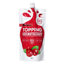 Topping 240 г - брусничный