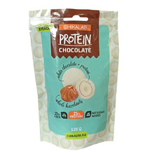 Драже Chikalab Protein Chocolate 120 г - фундук в белом шоколаде