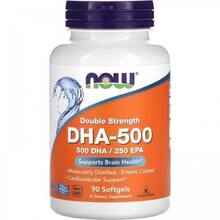 DHA 500 мг 90 softgels (NOW)