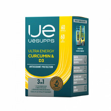 Curcumin & D3 60 мягких капс (UeSUPPS)
