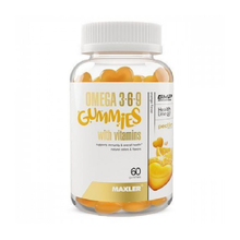 Omega 3-6-9 Gummies 60 жев.таб. - апельсин (Maxler)