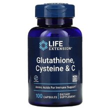 Glutathione Cysteine & C 100 капс (Life Extension)