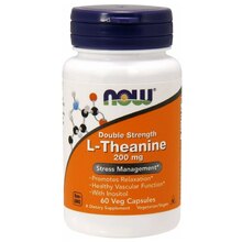 L-Theanine 200 мг 60 Vcaps (NOW)