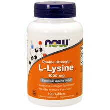 L-Lysine 1000 мг 100 Tablets (NOW)