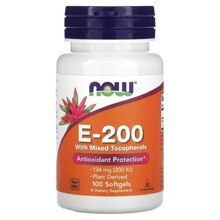 E-200 100 softgels (NOW)