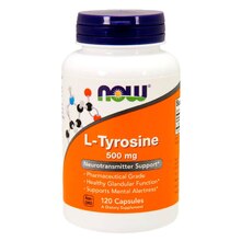 L-Tyrosine 500 мг 120 Capsules (NOW)