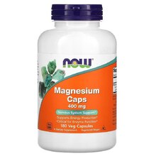 Magnesium Caps 400 мг 180 Vcaps (NOW)