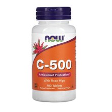 C-500 with Rose Hips 100 таб (NOW)
