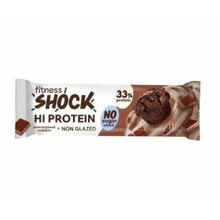Батончик неглазированный Hi Protein 60 г - шоколадное печенье (FitnesSHOCK)