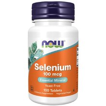 Selenium 100 mcg 100 таб (NOW)