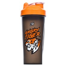 Шейкер Angry Tiger 700 мл - черный-оранжевый (2SN)
