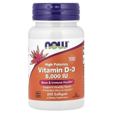 Vitamin D3 5000 ед 240 капс (NOW)