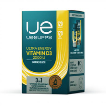 Vitamin D3 2000IU 120 мягких капс (UeSUPPS)