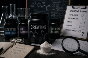 Сага о КРЕАТИНЕ.Ч-2. Новые формы: Ethyl Ester, Kre-Alkalyn, Serum и др. Критический анализ.