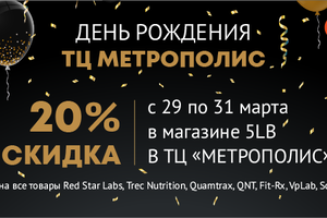Отмечаем День рождения ТЦ «Метрополис»!